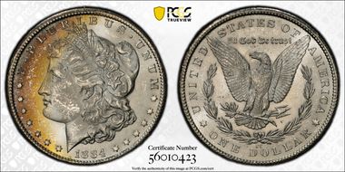 1884-CC $1 MS63
