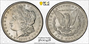 1885-O $1 MS62