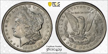 1885-O $1 MS63
