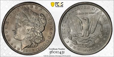 1888 $1 MS63