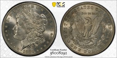 1886-S $1 MS64