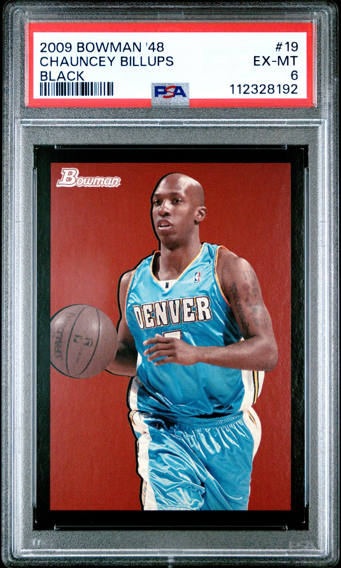 2009 Bowman Bowman '48 #19 Chauncey Billups front
