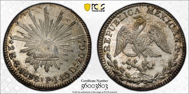 1838-Go PJ 2 R MS64