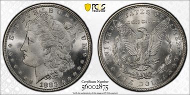 1883 $1 MS66+