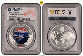 2024 $5 Trolltunga Beauty of the World MS70
