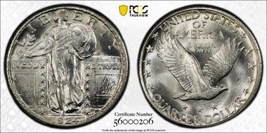 1924-D 25C MS65