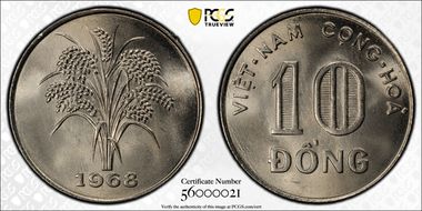 1968 10 Dong MS67