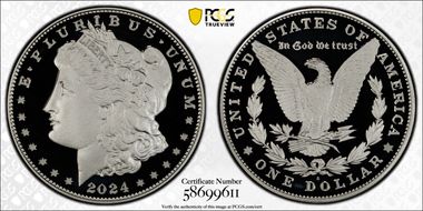 2024-S $1 Morgan Dollar PR70DCAM
