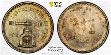 1978-Mo Onza KM-M49b.2 Type 2 MS66