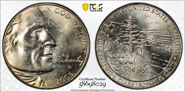 2005-D 5C Western Waters MS64