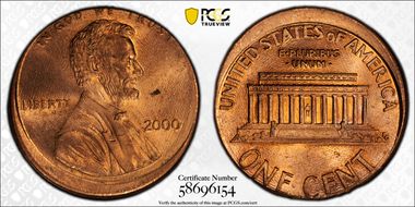 2000 1C MS65RD