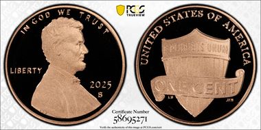 2025-S 1C Shield First Strike PR69DCAM