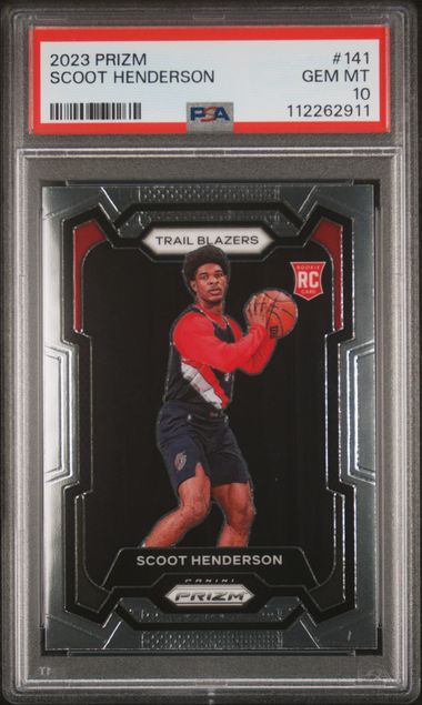 2023 Panini Prizm Prizm #141 Scoot Henderson front
