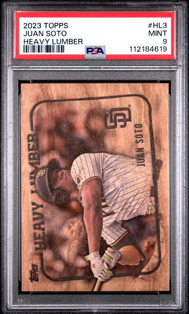 2023 Topps Heavy Lumber Juan Soto #Hl3 (Heavy Lumber) Mint 9 front