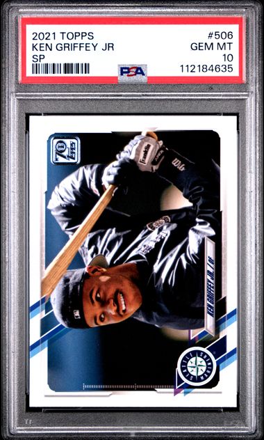 2021 Topps Ken Griffey Jr #506 (Sp) Gem Mt 10 front