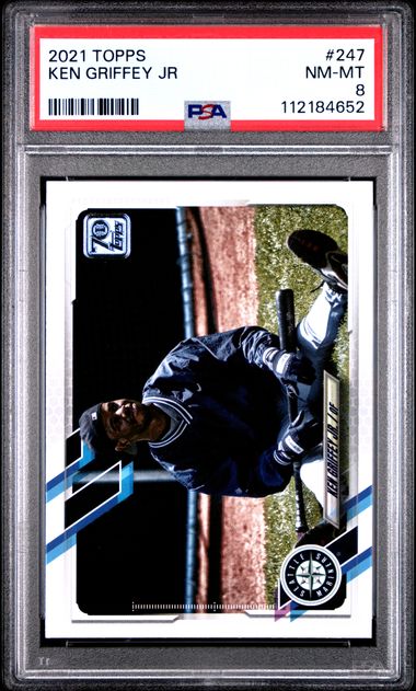2021 Topps Ken Griffey Jr #247 Nm-Mt 8 front