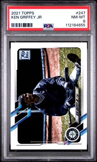 2021 Topps Ken Griffey Jr #247 Nm-Mt 8 front