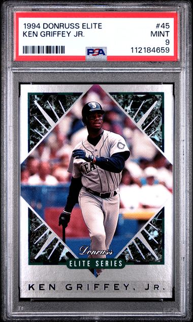 1994 Donruss Elite Ken Griffey Jr. #45 Mint 9 front