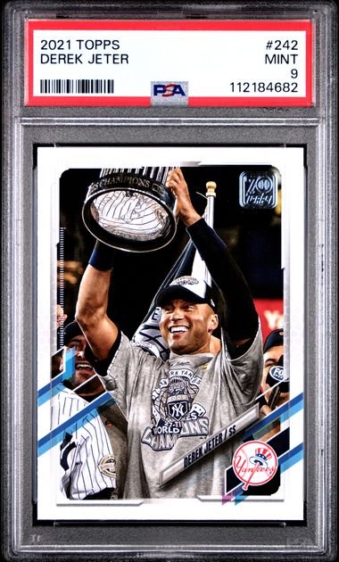 2021 Topps Derek Jeter #242 Mint 9 front