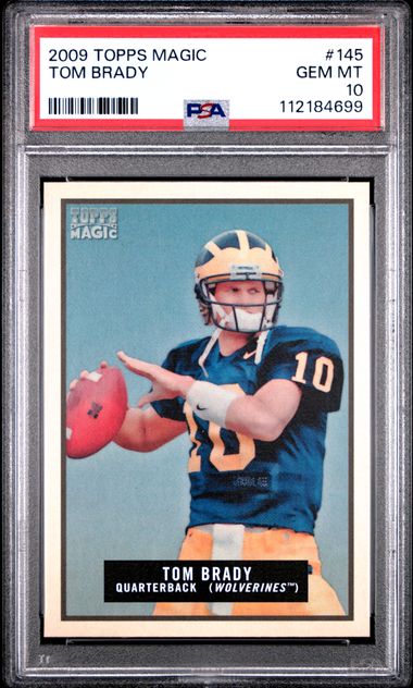 2009 Topps Magic Tom Brady #145 Gem Mt 10 front