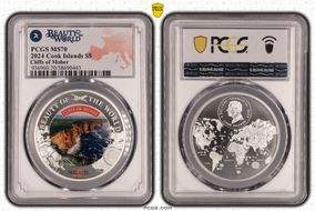 2024 $5 Cliffs of Moher Beauty of the World MS70