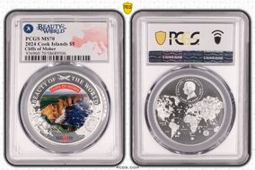2024 $5 Cliffs of Moher Beauty of the World MS70
