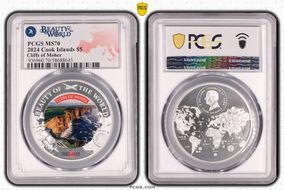 2024 $5 Cliffs of Moher Beauty of the World MS70