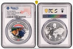 2024 $5 Cliffs of Moher Beauty of the World MS70