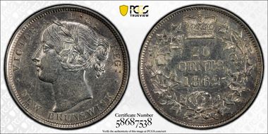 1862 20C AU55