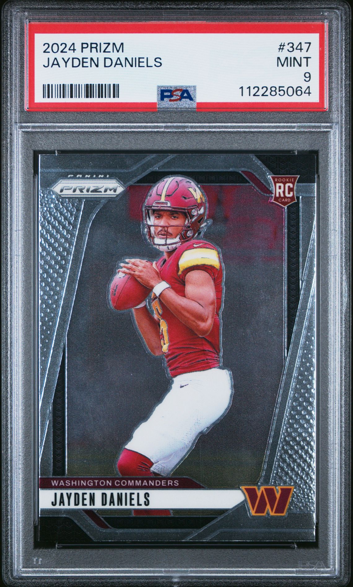 2024 Panini Prizm Jayden Daniels #347 Mint 9 front