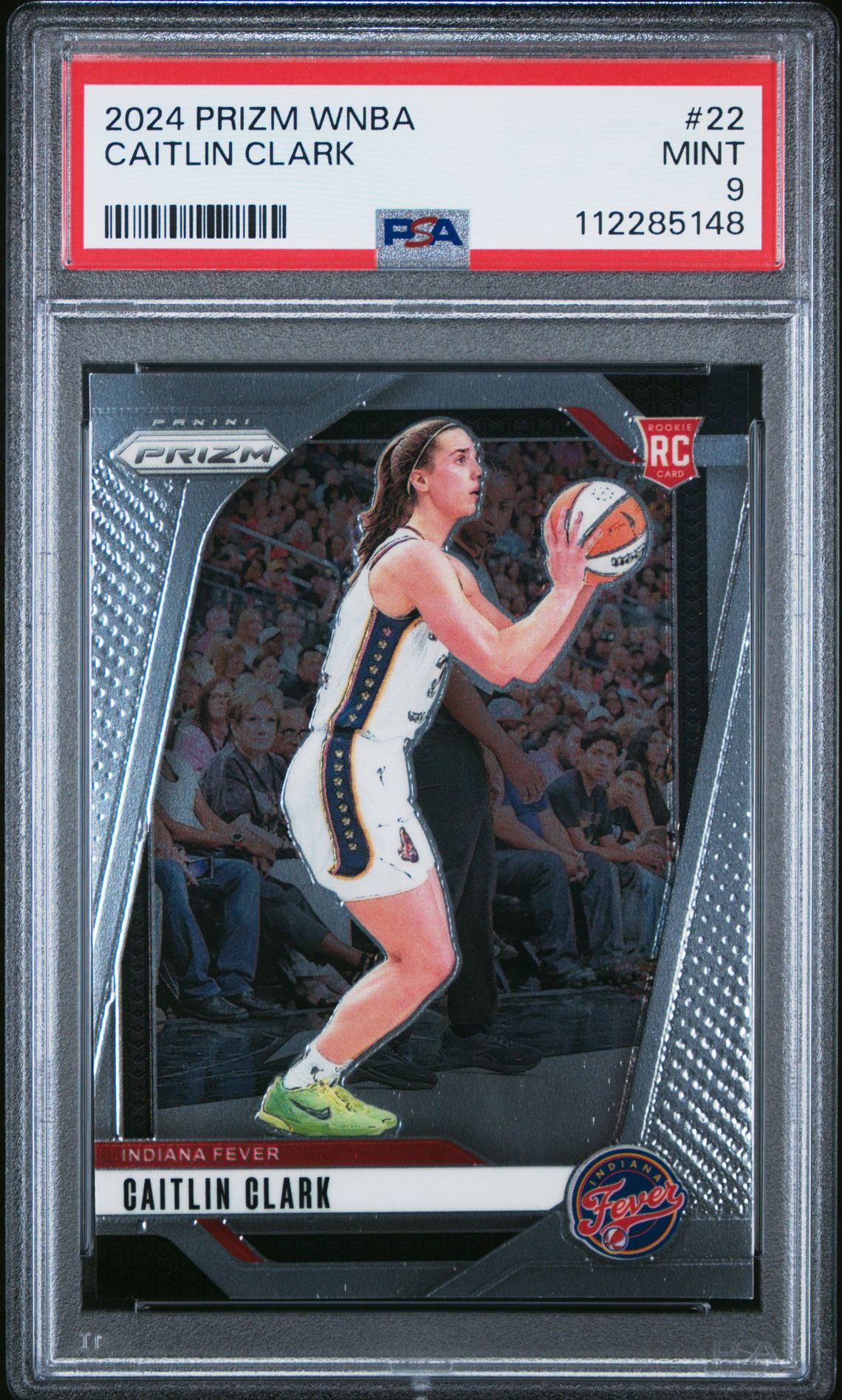 2024 Panini Prizm Wnba Caitlin Clark #22 Mint 9 front