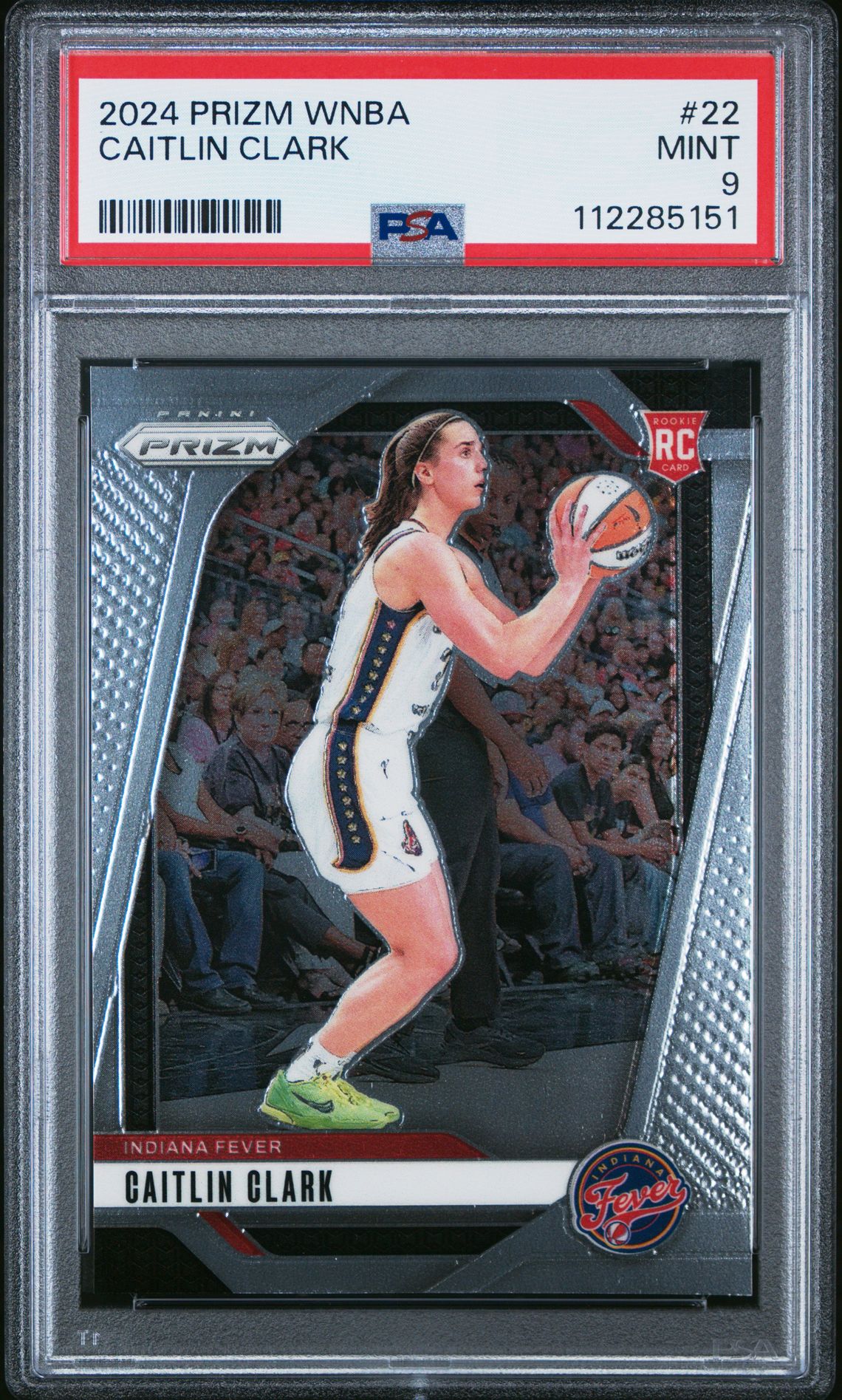 2024 Panini Prizm Wnba Caitlin Clark #22 Mint 9 front