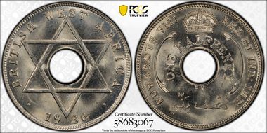 1936-KN 1/2D Edward VIII MS66