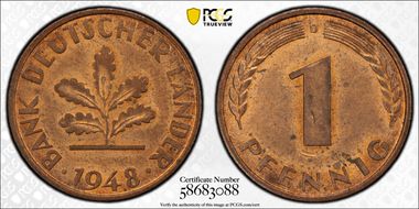 1948-D Pfg J-376 MS64RB