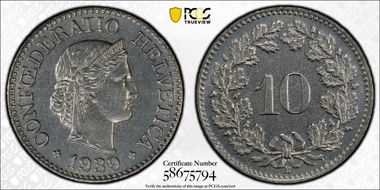 1939 B 10 Rap KM-27b MS64