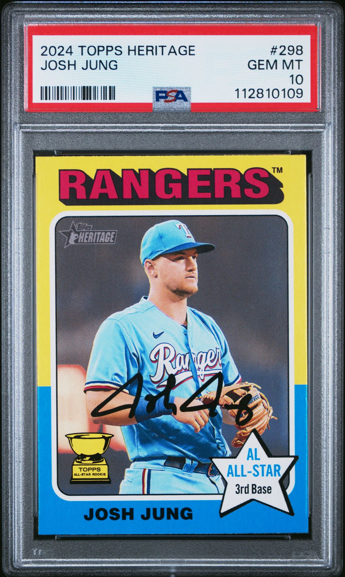 2024 Topps TOPPS HERITAGE #298 Josh Jung front