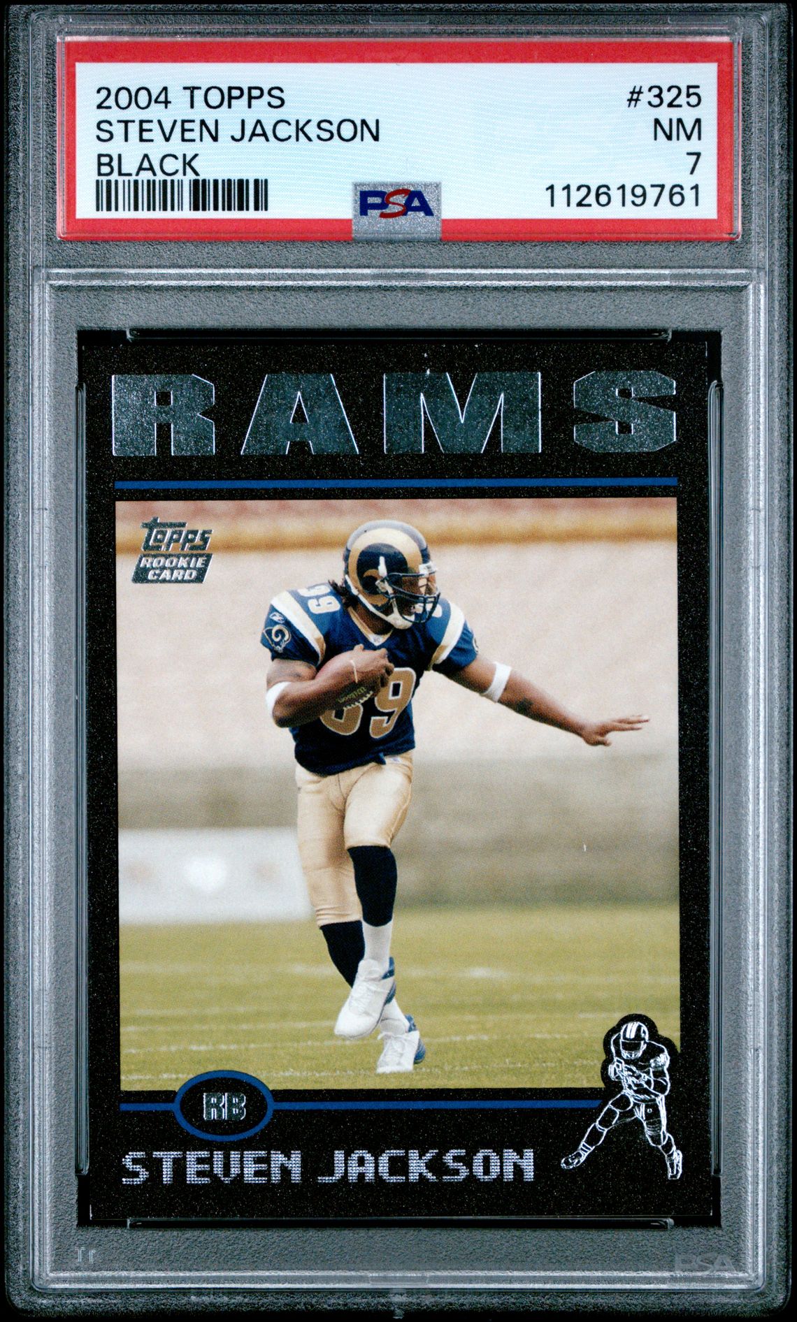 2004 Topps TOPPS BLACK #325 Steven Jackson front