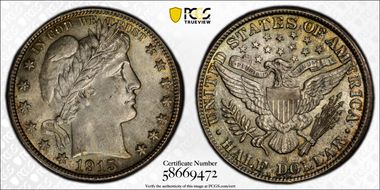1915-D 50C MS63+