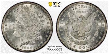 1885-CC $1 MS63