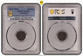 1661-TLB Solidus Ivanauskas-Type 3JK Cracow AU55BN