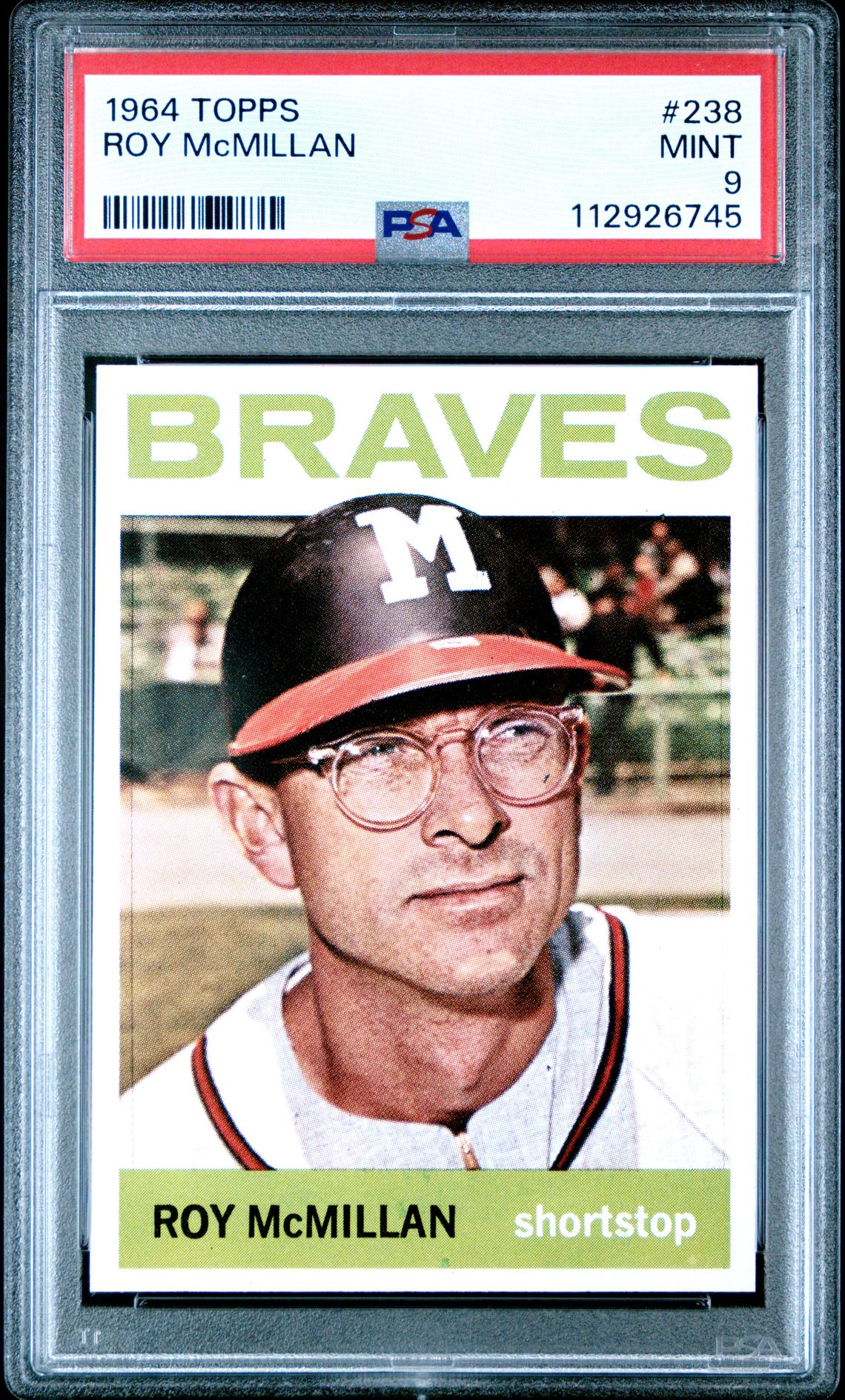 1964 Topps TOPPS #238 Roy Mcmillan front