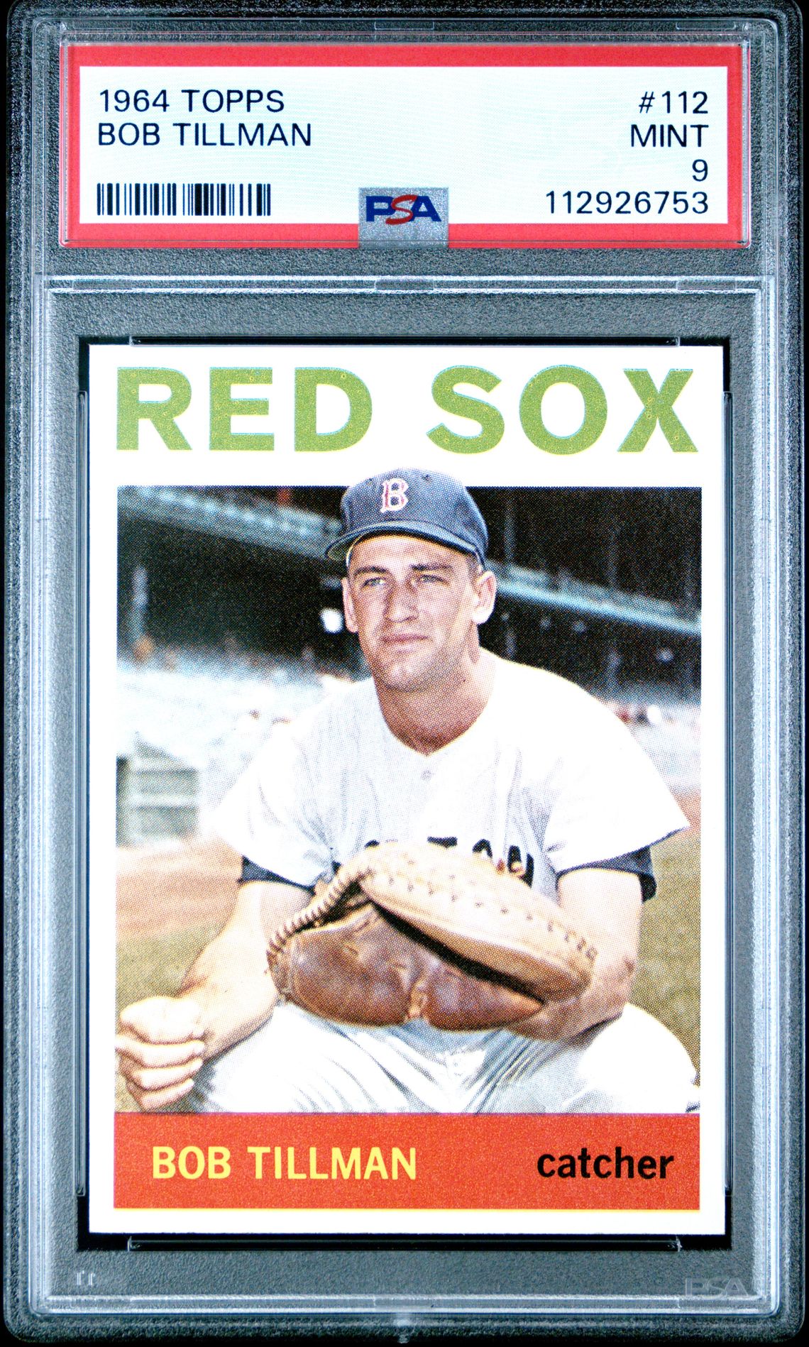 1964 Topps #112 Bob Tillman front