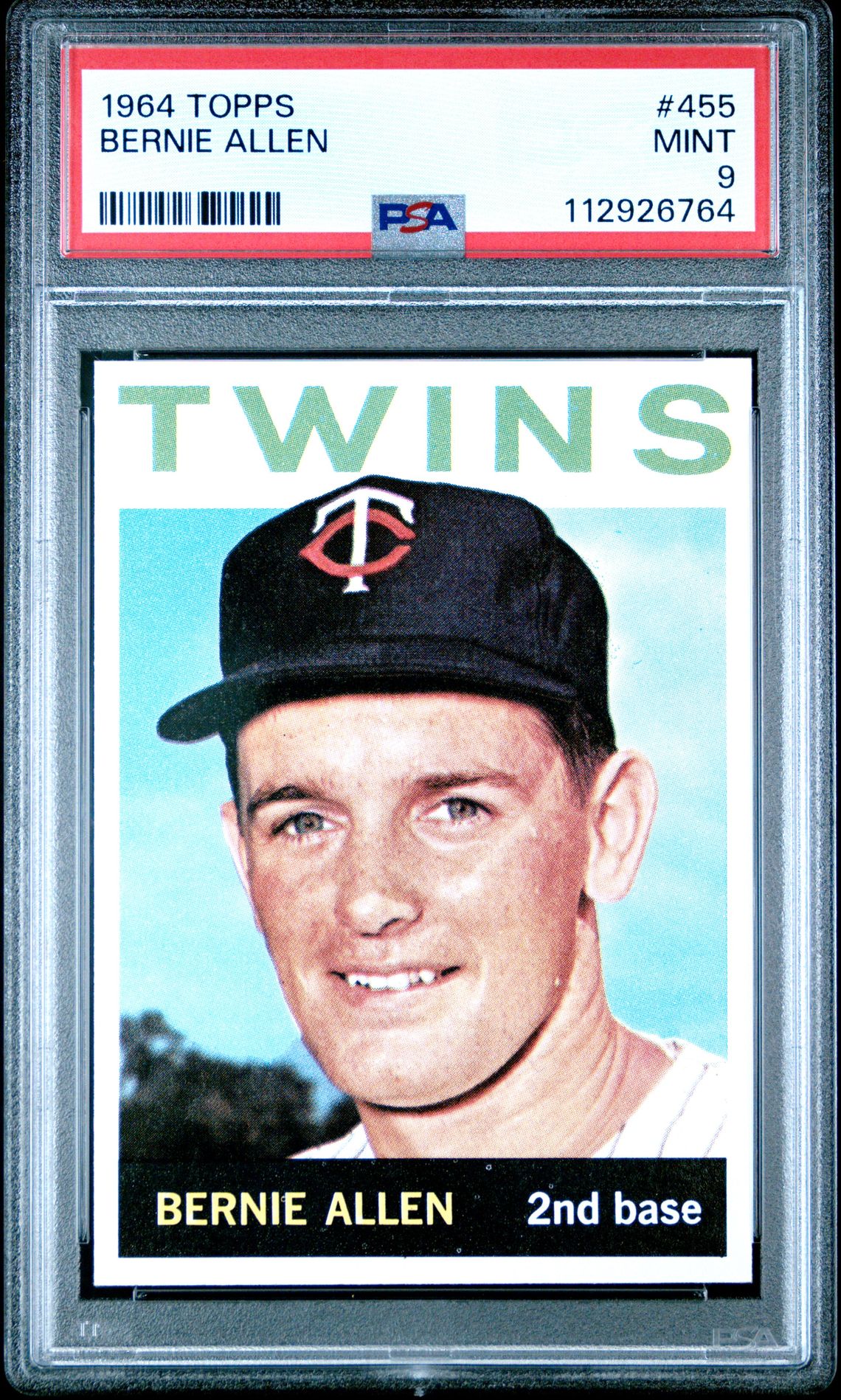 1964 Topps TOPPS #455 Bernie Allen front