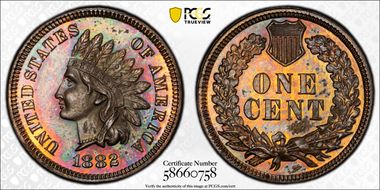 1882 1C PR62BN