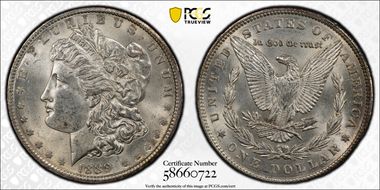 1889 $1 MS61