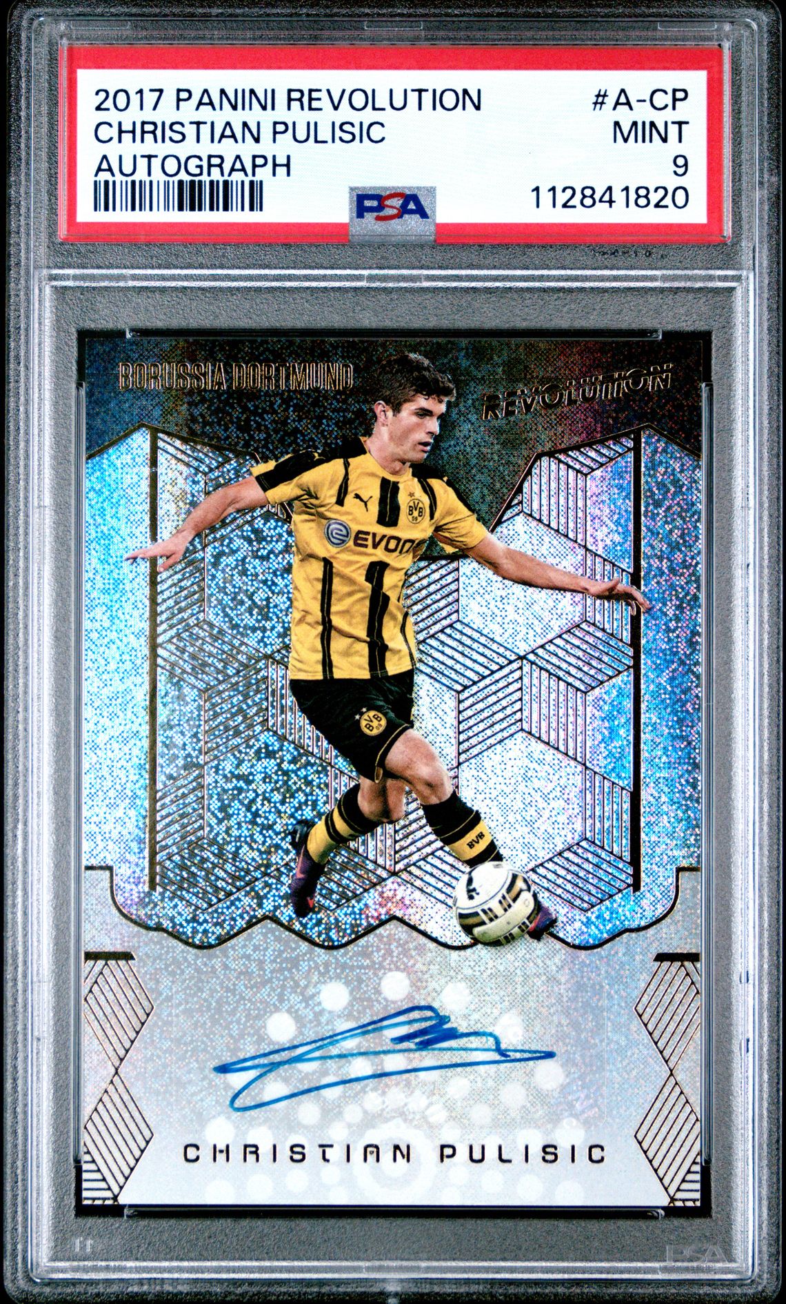 2017 Panini PANINI REVOLUTION AUTOGRAPH #A-CP Christian Pulisic front