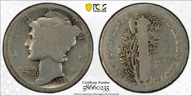 1916-D 10C FR2