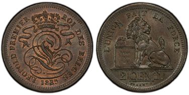 1835 2C KM-4.1 Wide Rim MS64BN