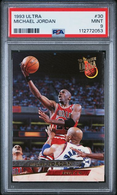 1993 Ultra Michael Jordan #30 Mint 9 front
