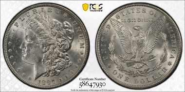 1897 $1 MS63